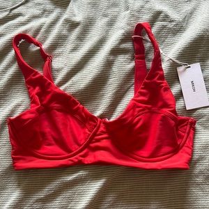Mikoh underwire bikini top